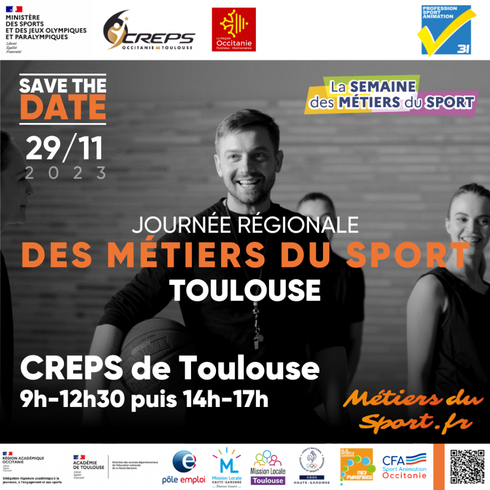 Journée régionale des métiers du sport CREPS de Toulouse